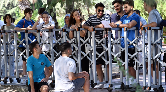 MCBÜ spor bilimleri fakültesi özel yetenek sınavı başladı