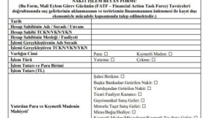 Para transferinde açıklama zorunluluğu geliyor 