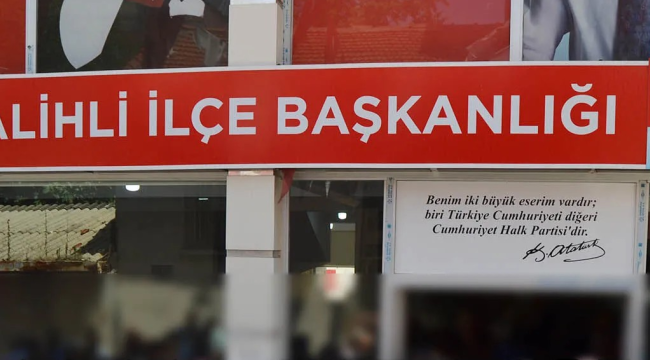 Salihli'de CHP'de ilginç ilçe başkanlğı seçimi