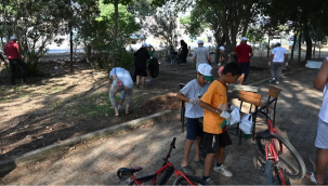 Salihli Torunlu ve Mevlütlü mahalleleri imece usulü temizlendi