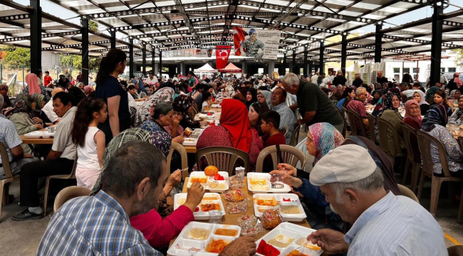 Şehit uzman çavuş Reşat Ergin'in için hayır düzenlendi