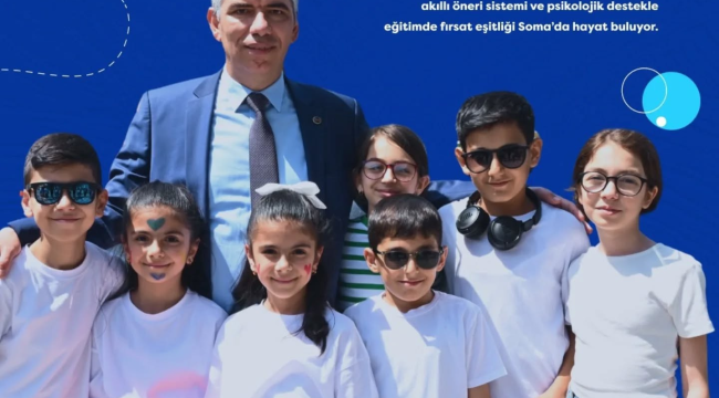 Soma belediyesinden öğrencilere dijital dershane müjdesi