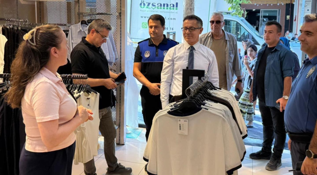 Soma kaymakamı Koç esnafları ziyaret etti