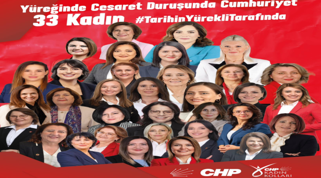 Tarihin yürekli tarafında yürüyoruz!