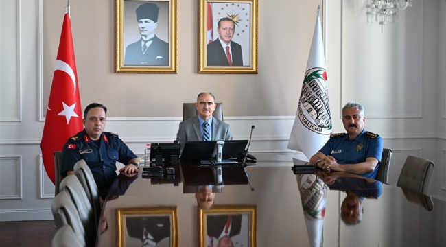 Temmuz ayı asayiş ve güvenlik değerlendirme toplantısı