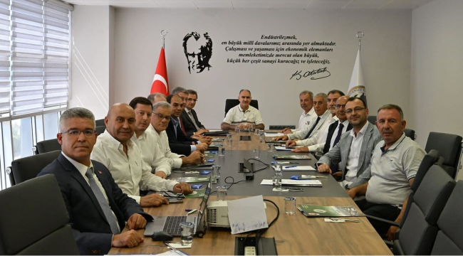 Toplantıda devam eden ve planlanan projeler ele alındı