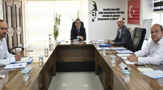 Toplantıda su hizmetleri masaya yatırıldı