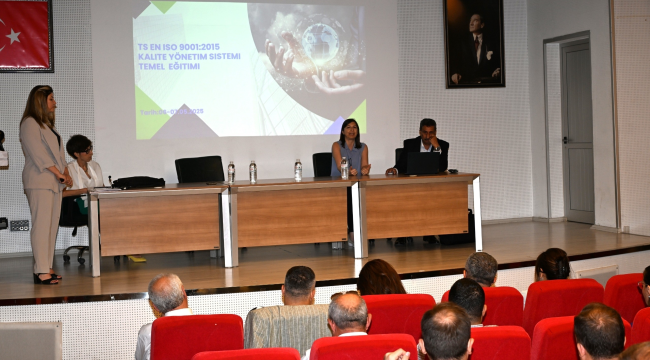 TSE ISO 9001:2015 Kalite yönetim distemi temel eğitimi