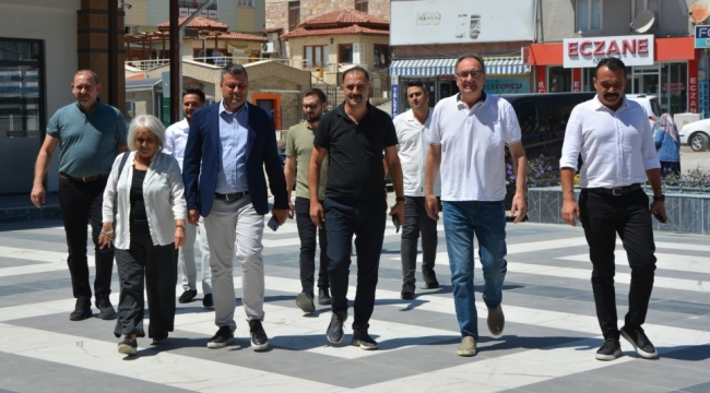 Turizm, tanıtım ve sanat komisyonu üyeleri Demirci'de