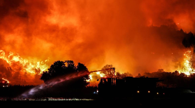 Türkiye'nin ciğerleri gece boyu alev alev yandı