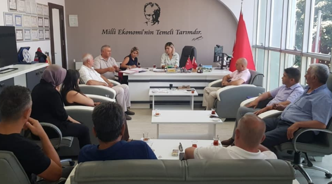 Üzüm rekolte tahmin komisyon toplantısı