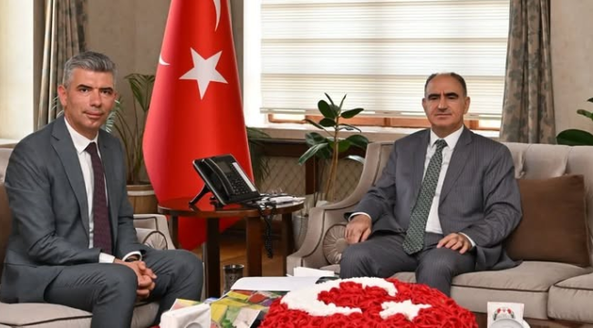 Ziyarette ilçede yürütülen kamu hizmetleri ele alındı