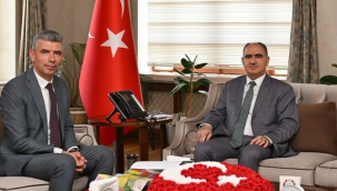 Ziyarette ilçede yürütülen kamu hizmetleri ele alındı