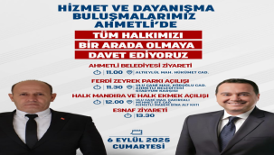 Ahmetli'de halk ekmek ve halk mandıra açılıyor