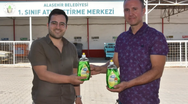 Alaşehir belediyesi hediyeli atık yağ kampanyası başlattı