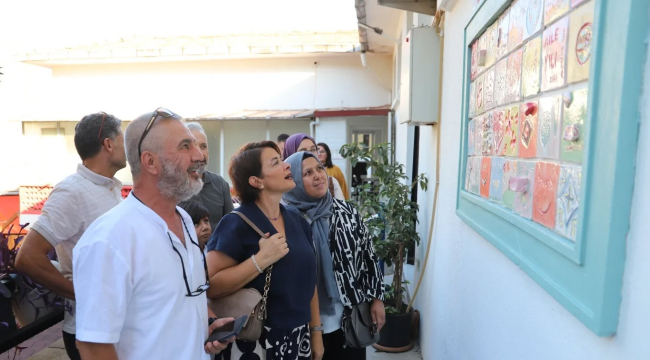 Alaşehir'de anıt duvar açıldı