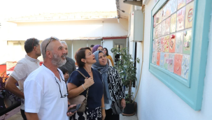 Alaşehir'de anıt duvar açıldı