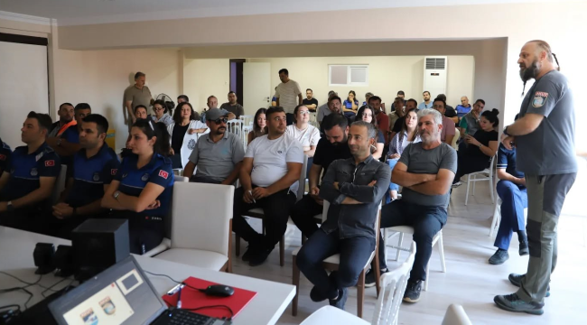 Alaşehir'de"temel afet bilinçlendirme"eğitimi