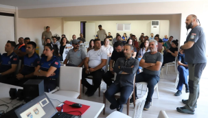 Alaşehir'de"temel afet bilinçlendirme"eğitimi