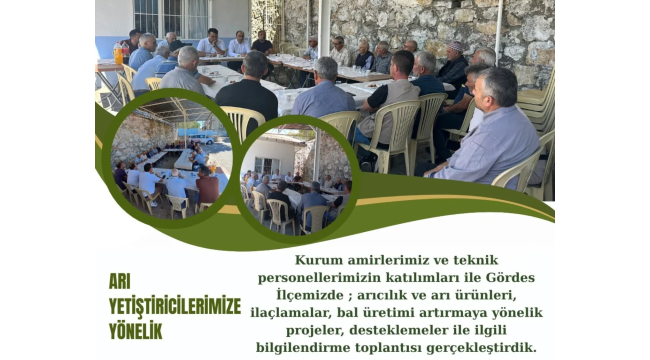 Arı yetiştiricileri eğitim toplantısı