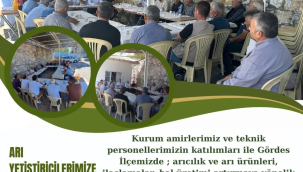 Arı yetiştiricileri eğitim toplantısı