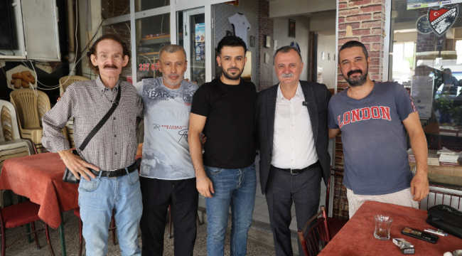 Başkan Balaban esnaf ziyaretlerini sürdürüyor