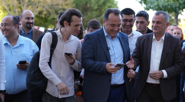 Başkan Dutlulu 'adımla Manisa' mobil uygulamasını tanıttı