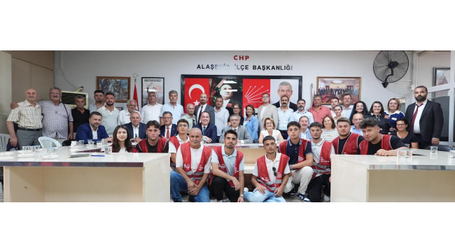 Başkan Dutlulu Alaşehir CHP ilçe başkanlığını ziyaret etti
