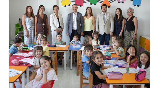 Başkan Kayserili kreşleri ziyaret etti