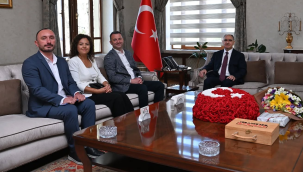 Başkan Kayserili ve Cıllı vali Ökan'ı ziyaret etti