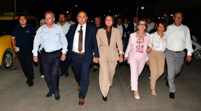 Başkanlar üzüm festivalinde buluştu