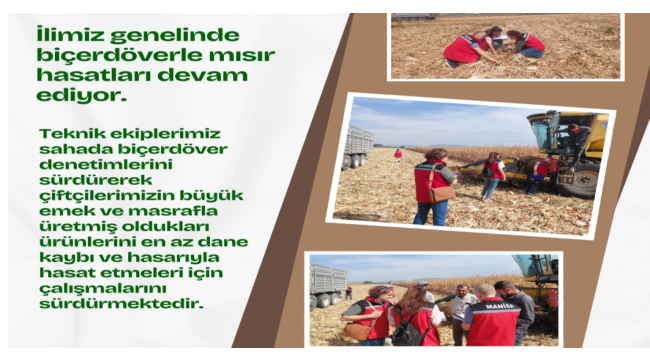 Biçerdöver denetimleri sürüyor