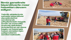 Biçerdöver denetimleri sürüyor