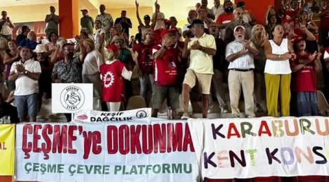 Çeşme'de tarımı yok edecek GES projesine vatandaş isyanı