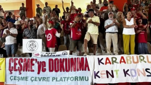 Çeşme'de tarımı yok edecek GES projesine vatandaş isyanı