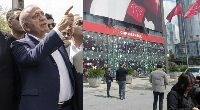 CHP İl başkanlığı binasını kapattı