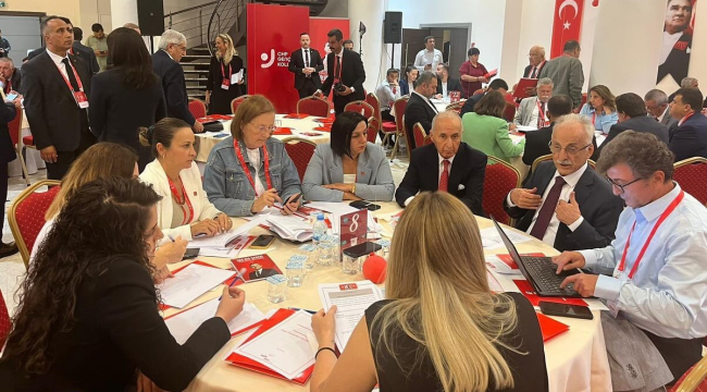 CHP parti programı çalışması