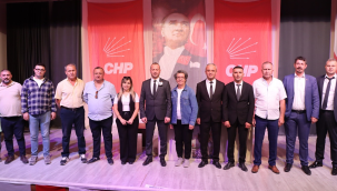 Demirci'de CHP'de bayrak değişimi
