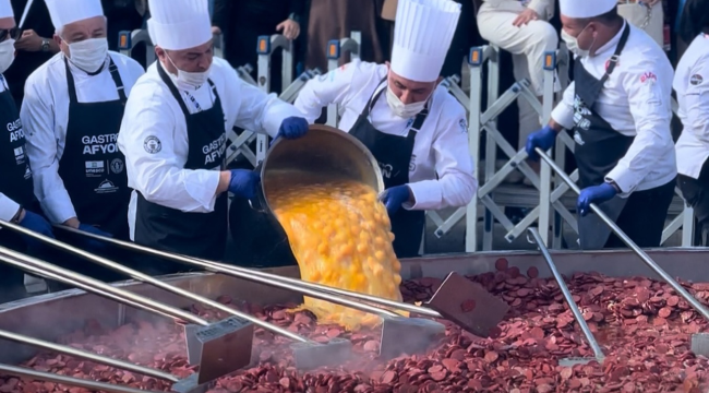 Dünya rekoru kırıldı! Giunness Dünya rekorlar kitabına girdi