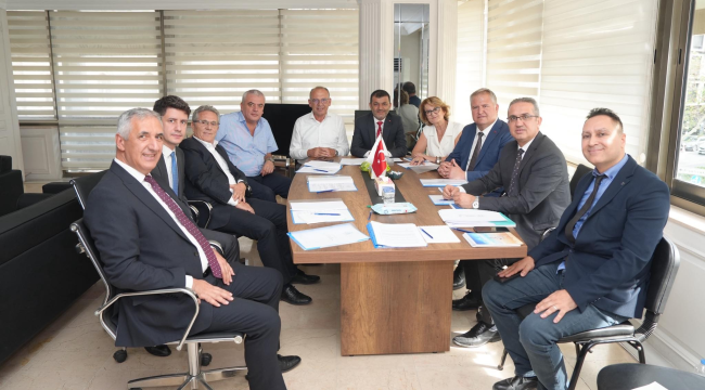 Ege belediyeler birliği encümen toplantısı yapıldı