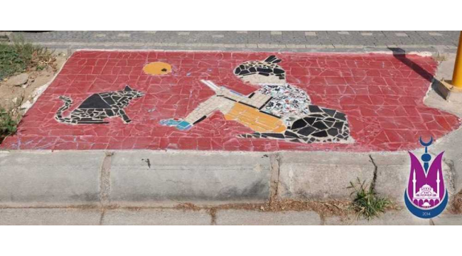 Belediye "flacking"i Şehzadeler'in sokaklarına taşıdı