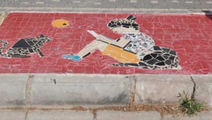 Belediye "flacking"i Şehzadeler'in sokaklarına taşıdı