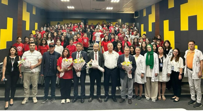 Gaziler ve öğrenciler söyleşide bir araya geldi