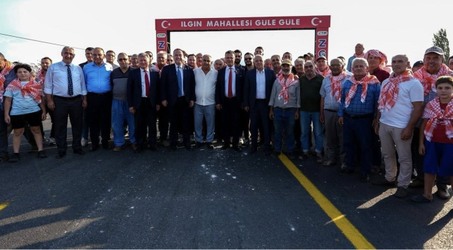 Ilgınlılarda yol sevinci