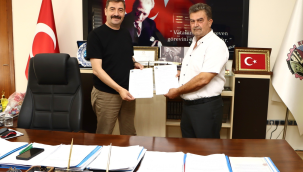 Kamyon garajı için protokol imzalandı