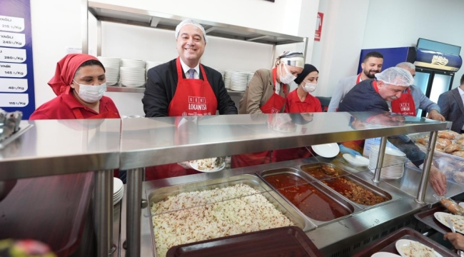 Kent lokantası ve halk mandıra açıldı