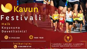 Kırkağaç belediyesi ödüllü halk koşusu düzenledi