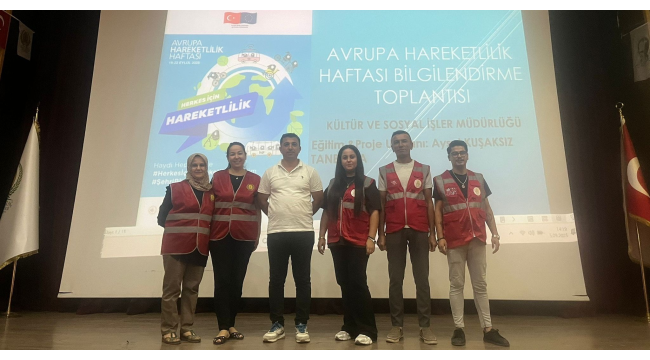 Kırkağaç'ta Avrupa hareketlilik haftası hazırlıklarına başladı