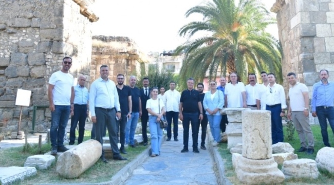 Komisyon üyeleri Alaşehir ve Sarıgöl'de incelemelerde bulundu