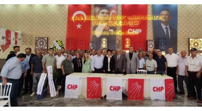 Köprübaşı'nda CHP'liler başkan Sönmez için oy kullandı